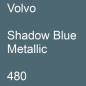 Preview: Volvo, Shadow Blue Metallic, 480.